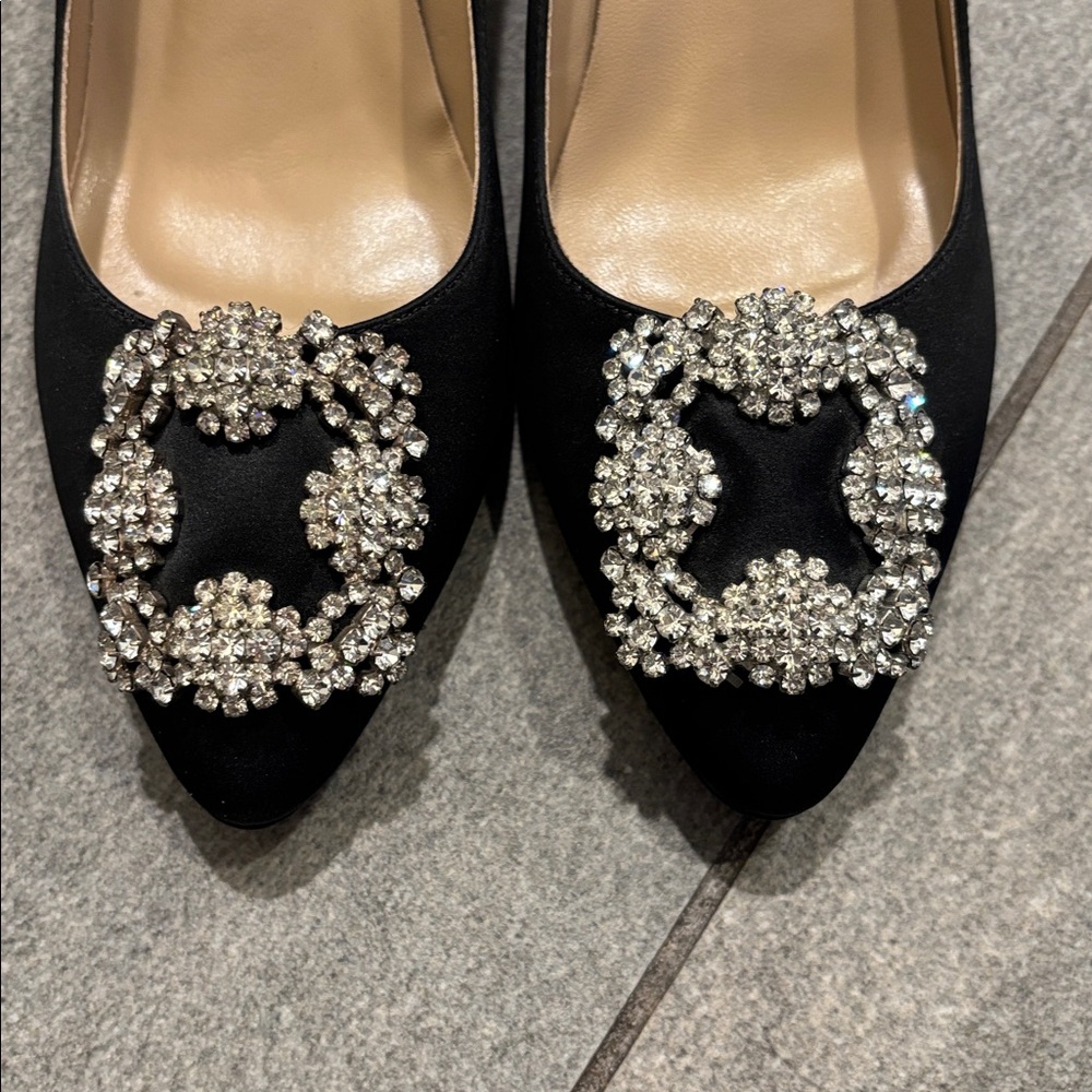 Manolo Blahnik Black Heels - Picture 11 of 12